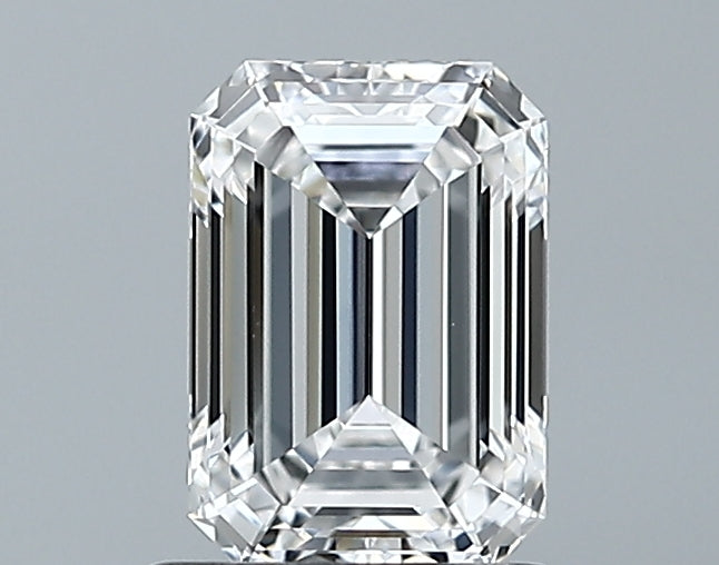 Lab-Grown 1.05 Carat Emerald Cut Diamond color D Clarity VVS1 With GIA Certificate, precious stones, engagement diamonds
