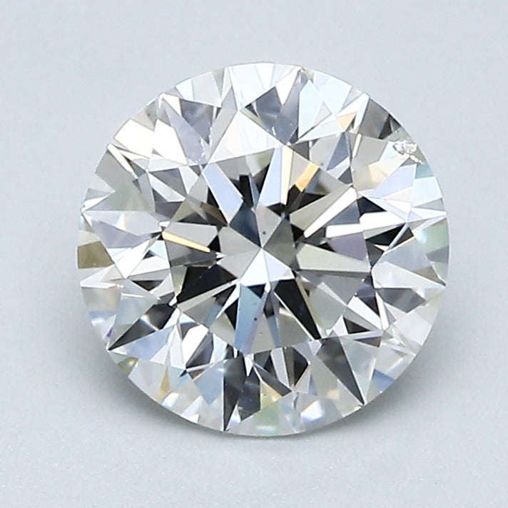 1.72 Carat Round Brilliant Diamond color I Clarity SI1, natural diamonds, precious stones, engagement diamonds