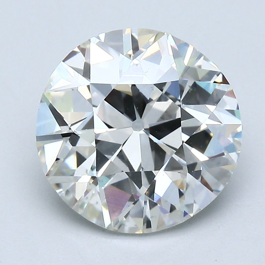 Loose 3.42 Carat Old European Cut Diamond J-SI1 with GIA Certificate, natural diamonds, precious stones, engagement diamonds