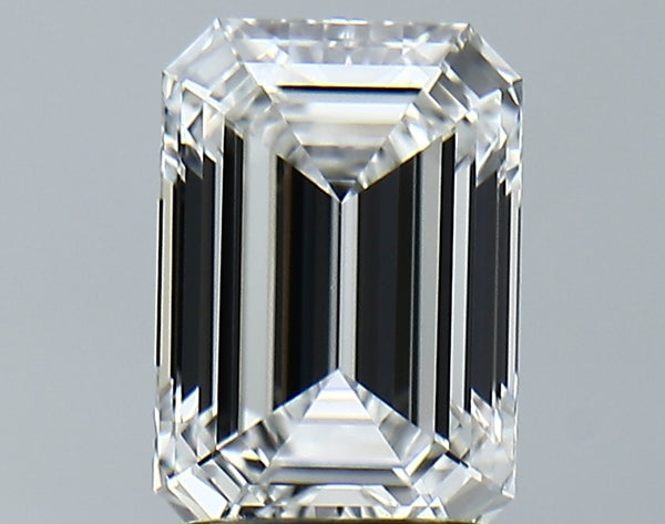 Lab-Grown 2.20 Carat Emerald Cut Diamond color E Clarity VVS1, precious stones, engagement diamonds