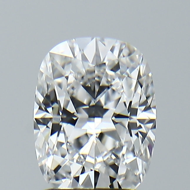 Lab-Grown 1.56 Carat Cushion Brilliant Diamond color D Clarity VVS2, precious stones, engagement diamonds