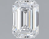 Lab-Grown 1.01 Carat Emerald Cut Diamond color D Clarity VVS1 With GIA Certificate, precious stones, engagement diamonds