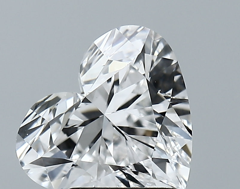 Lab-Grown 2.55 Carat Heart Shape Diamond color D Clarity VS1 With GIA Certificate, precious stones, engagement diamonds