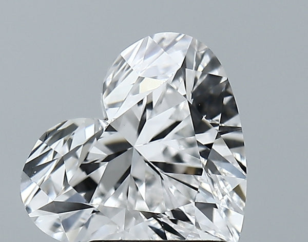 Lab-Grown 2.55 Carat Heart Shape Diamond color D Clarity VS1 With GIA Certificate, precious stones, engagement diamonds