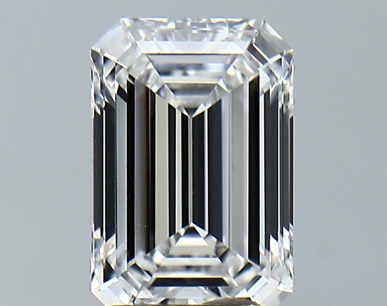 Lab-Grown 2.11 Carat Emerald Cut Diamond color E Clarity VVS2 With GIA Certificate, precious stones, engagement diamonds