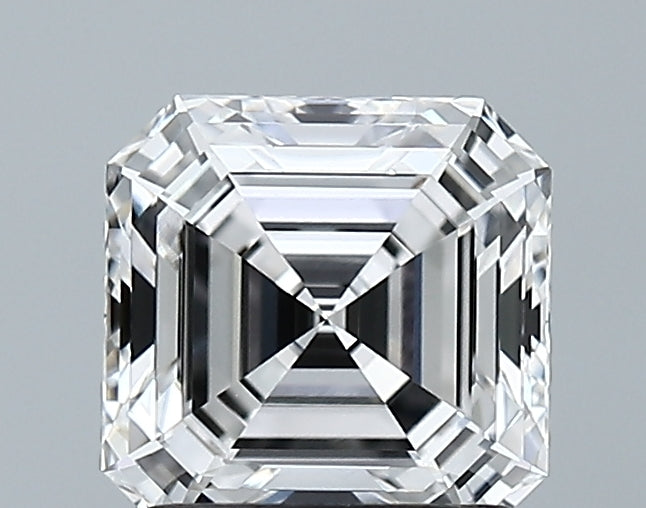Lab-Grown 1.62 Carat Asscher Cut Diamond color F Clarity VVS1 With GIA Certificate, precious stones, engagement diamonds
