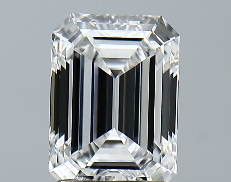 Lab-Grown 1.96 Carat Emerald Cut Diamond color D Clarity VVS2 With GIA Certificate, precious stones, engagement diamonds
