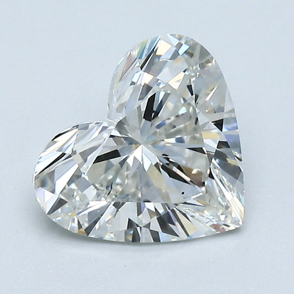 1.52 Carat Heart Shape Natural Mined Diamond I Color VS2 Clarity With GIA Certificate, natural diamonds, precious stones, engagement diamonds
