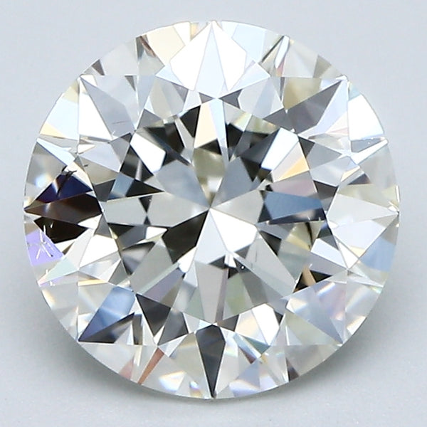 2.50 Carat Round Brilliant Natural Mined Diamond J Color SI1 Clarity With GIA Certificate, natural diamonds, precious stones, engagement diamonds