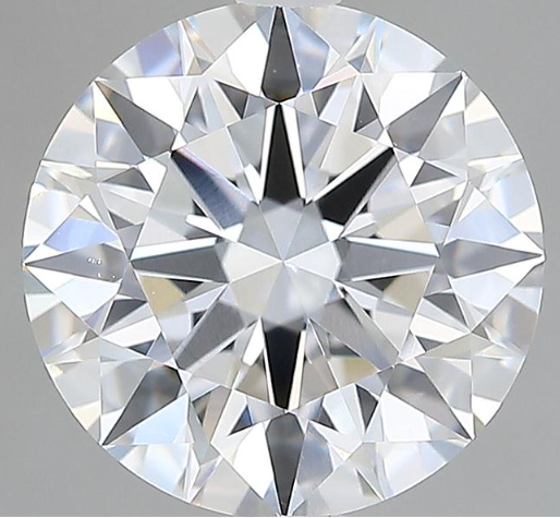 Lab-Grown 2.70 Carat Round Brilliant Diamond color E Clarity VVS2 With GIA Certificate, precious stones, engagement diamonds