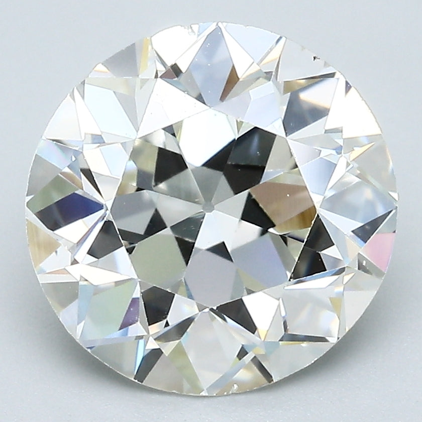 3.92 Carat Old European Cut Estate Natural Mined Diamond J Color VS1 Clarity With GIA Certificate, natural diamonds, precious stones, engagement diamonds