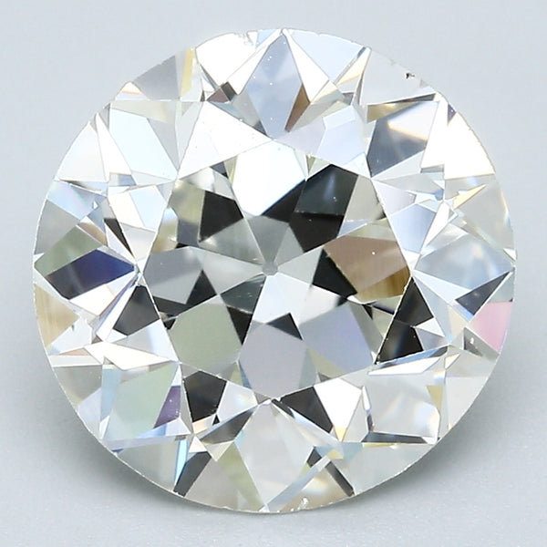 3.92 Carat Old European Cut Estate Natural Mined Diamond J Color VS1 Clarity With GIA Certificate, natural diamonds, precious stones, engagement diamonds