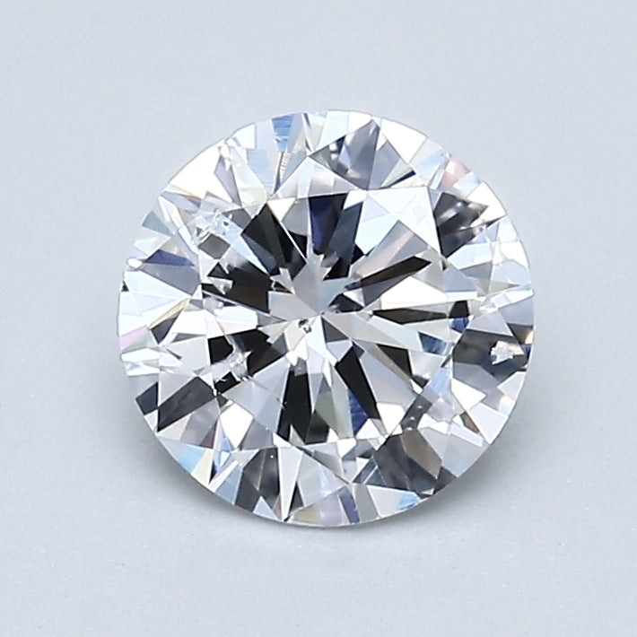 1.02 Carat Round Brilliant Natural Mined Diamond D Color I1 Clarity With GIA Certificate, natural diamonds, precious stones, engagement diamonds