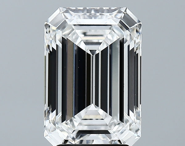 Lab-Grown 3.84 Carat Emerald Cut Diamond color E Clarity VS1 With GIA Certificate, precious stones, engagement diamonds