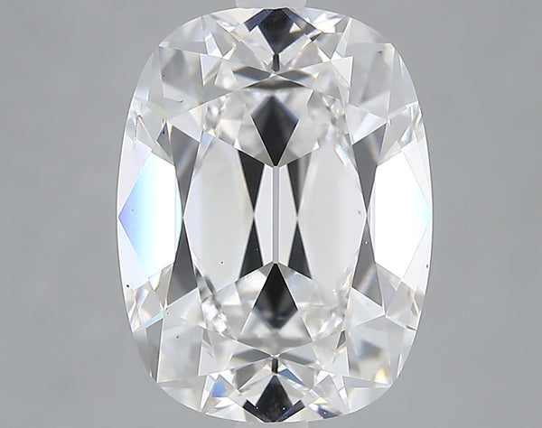 Lab-Grown 4.15 Carat Antique Cushion Cut Diamond color E Clarity VS1 With GIA Certificate, precious stones, engagement diamonds