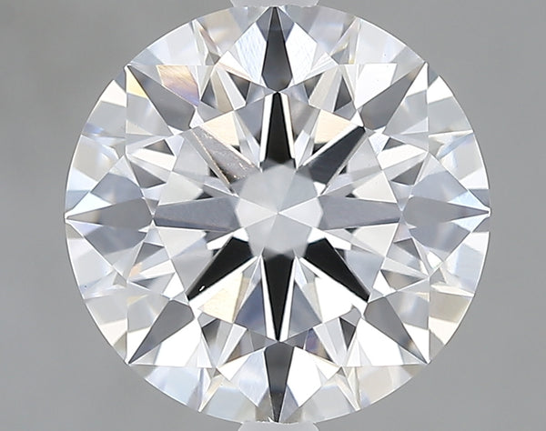 Lab-Grown 3.02 Carat Round Brilliant Diamond color D Clarity VS1, precious stones, engagement diamonds