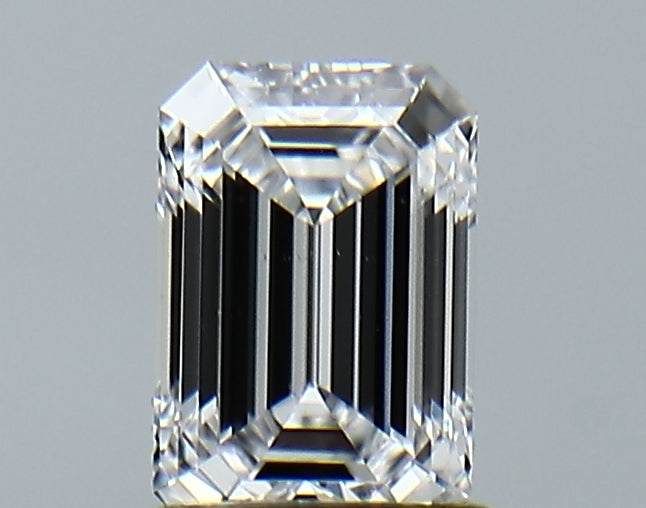 Lab-Grown 1.00 Carat Emerald Cut Diamond color D Clarity VS2, precious stones, engagement diamonds