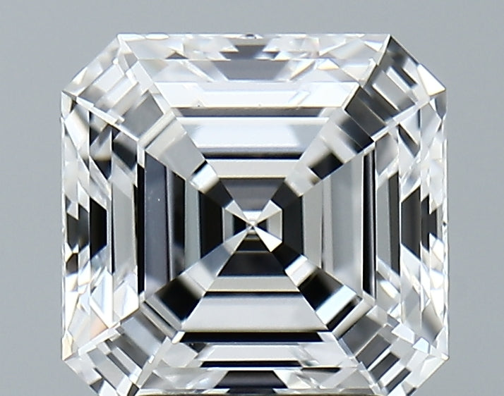 Lab-Grown 3.03 Carat Asscher Cut Diamond color D Clarity VVS1 With GIA Certificate, precious stones, engagement diamonds
