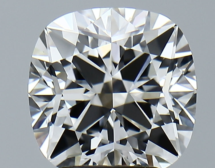 Lab-Grown 3.25 Carat Square Cushion Cut Diamond color E Clarity VVS2, precious stones, engagement diamonds