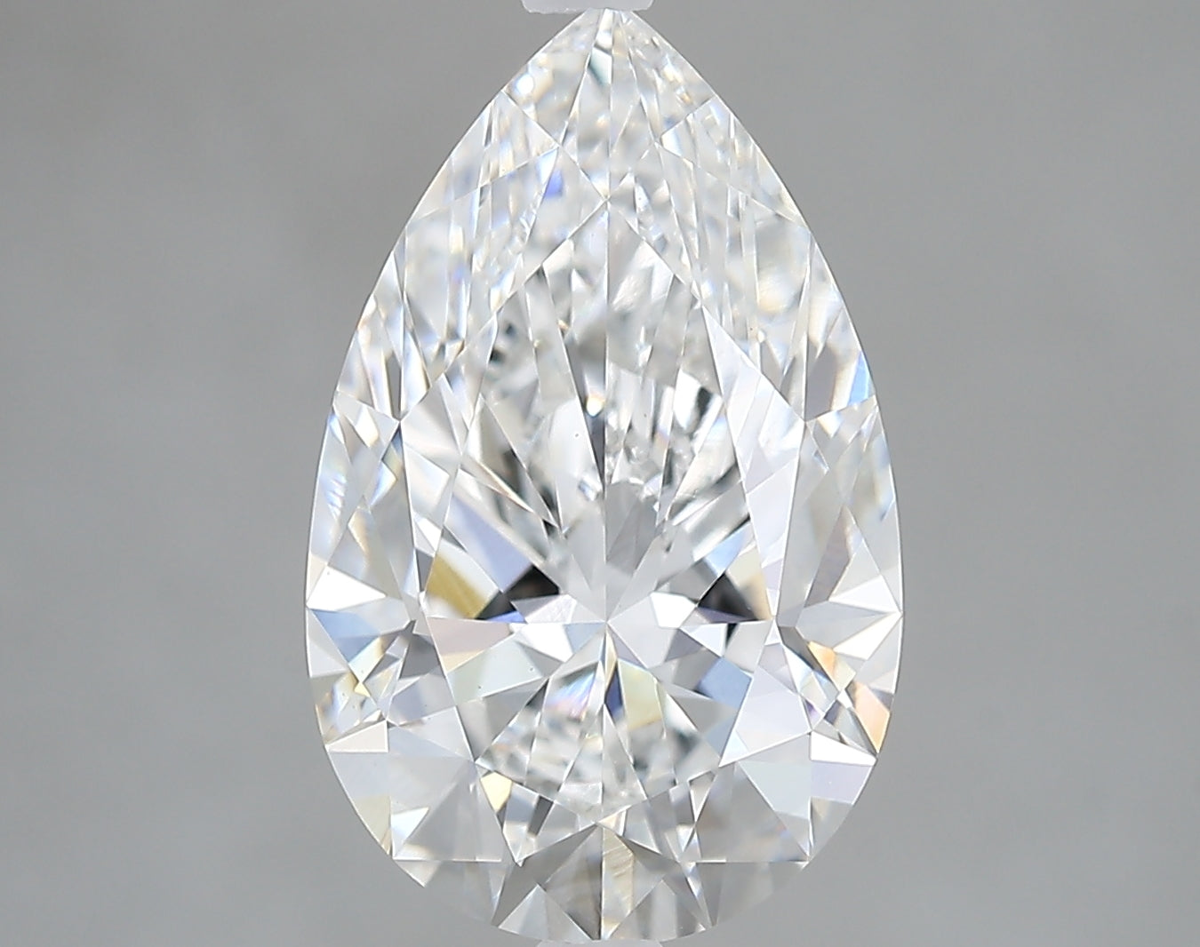 Lab-Grown 3.75 Carat Pear Shape Diamond color E Clarity VVS2, precious stones, engagement diamonds