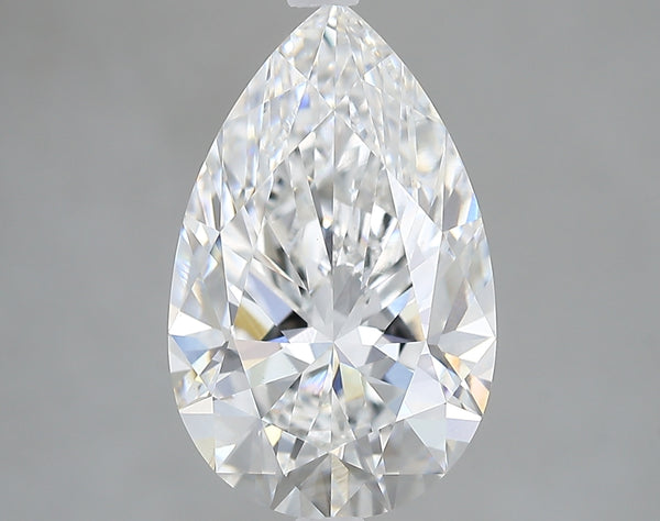 Lab-Grown 3.75 Carat Pear Shape Diamond color E Clarity VVS2, precious stones, engagement diamonds