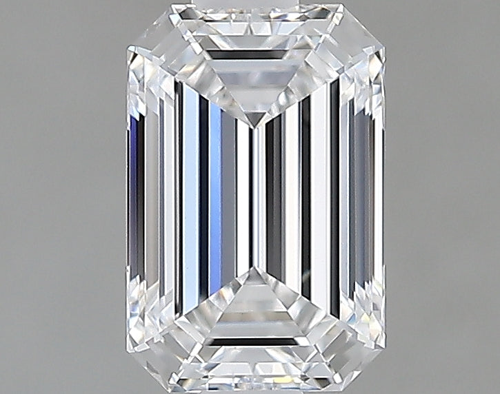 Lab-Grown 1.01 Carat Emerald Cut Diamond color D Clarity VS1 With GIA Certificate, precious stones, engagement diamonds