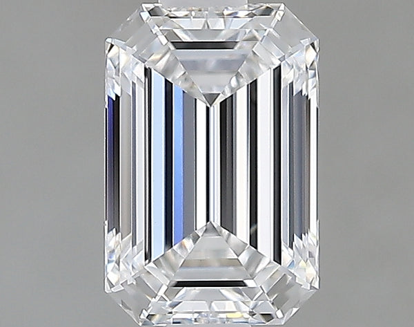 Lab-Grown 1.01 Carat Emerald Cut Diamond color D Clarity VS1 With GIA Certificate, precious stones, engagement diamonds