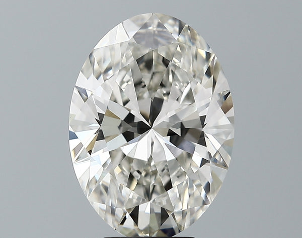 Lab-Grown 4.62 Carat Oval Shape Diamond color I Clarity VVS2 With GIA Certificate, precious stones, engagement diamonds