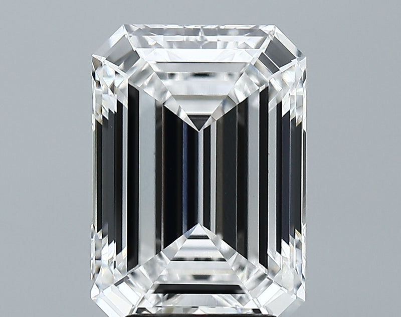 Lab-Grown 4.01 Carat Emerald Cut Diamond color E Clarity VVS2 With GIA Certificate, precious stones, engagement diamonds