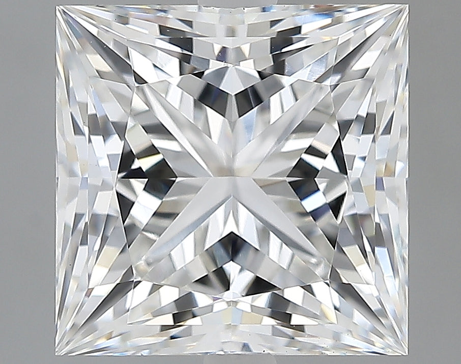 Lab-Grown 4.31 Carat Princess Cut Diamond color E Clarity VVS2, precious stones, engagement diamonds