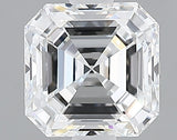 Lab-Grown 1.01 Carat Asscher Cut Diamond color D Clarity VVS2, precious stones, engagement diamonds