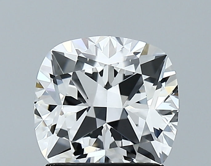 Lab-Grown 1.56 Carat Square Cushion Cut Diamond color E Clarity VVS2 With GIA Certificate, precious stones, engagement diamonds