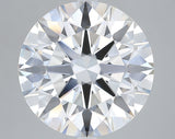 Lab-Grown 7.12 Carat Round Brilliant Diamond color E Clarity VVS2 With GIA Certificate, precious stones, engagement diamonds