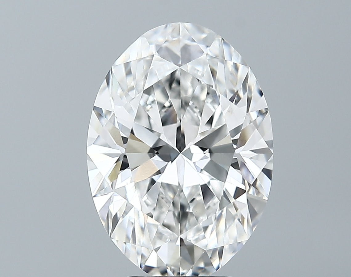 Lab-Grown 4.19 Carat Oval Shape Diamond color F Clarity VS1 With GIA Certificate, precious stones, engagement diamonds
