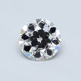 0.52 Carat Old European Cut Diamond color D Clarity I1, natural diamonds, precious stones, engagement diamonds