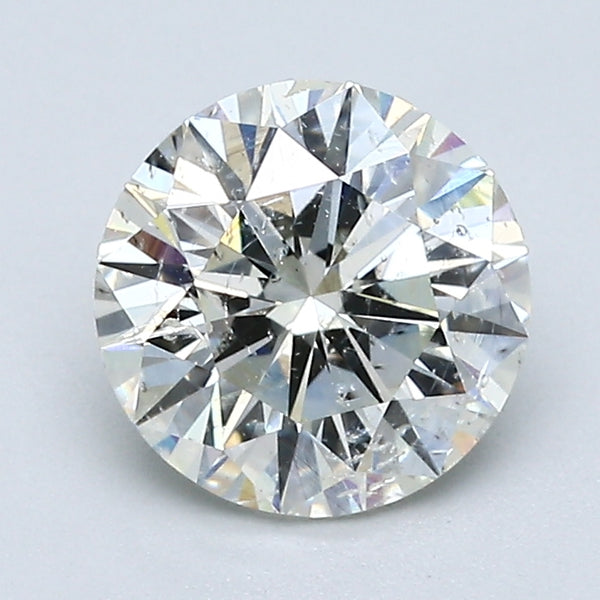 1.52 Carat Round Brilliant Natural Mined Diamond L Color I1 Clarity With GIA Certificate, natural diamonds, precious stones, engagement diamonds