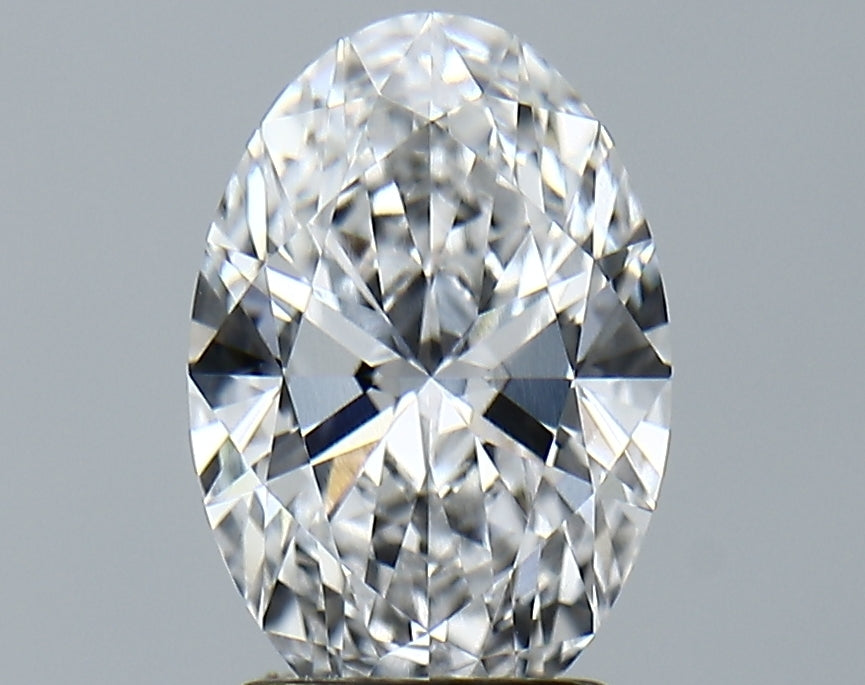 Lab-Grown 2.12 Carat Oval Shape Diamond color D Clarity VVS2 With GIA Certificate, precious stones, engagement diamonds