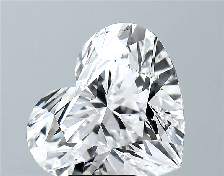 Lab-Grown 6.70 Carat Heart Shape Diamond color F Clarity VVS2 With GIA Certificate, precious stones, engagement diamonds