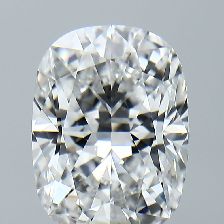 Lab-Grown 3.58 Carat Cushion Brilliant Diamond color D Clarity VVS2, precious stones, engagement diamonds