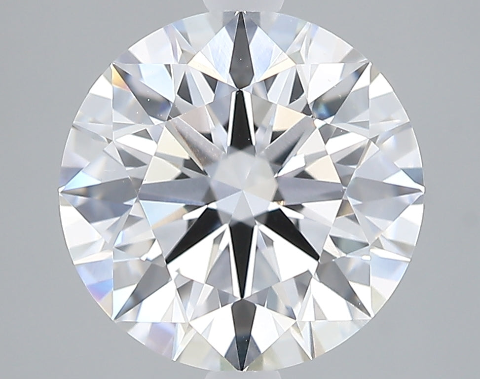 Lab-Grown 3.46 Carat Round Brilliant Diamond color E Clarity VVS2 With GIA Certificate, precious stones, engagement diamonds