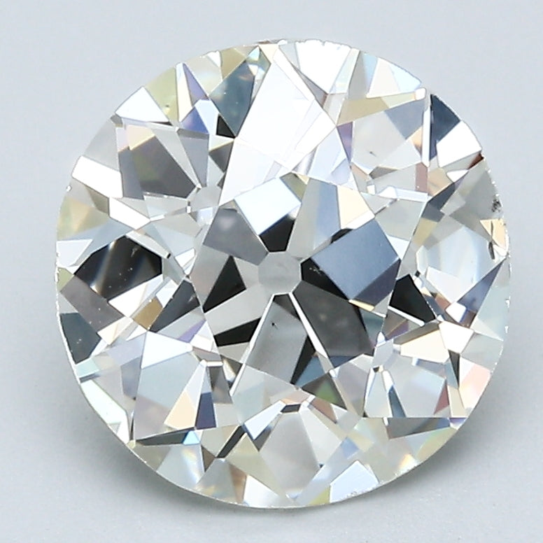 3.40 Carat Old European Cut Diamond color J Clarity VS2, natural diamonds, precious stones, engagement diamonds