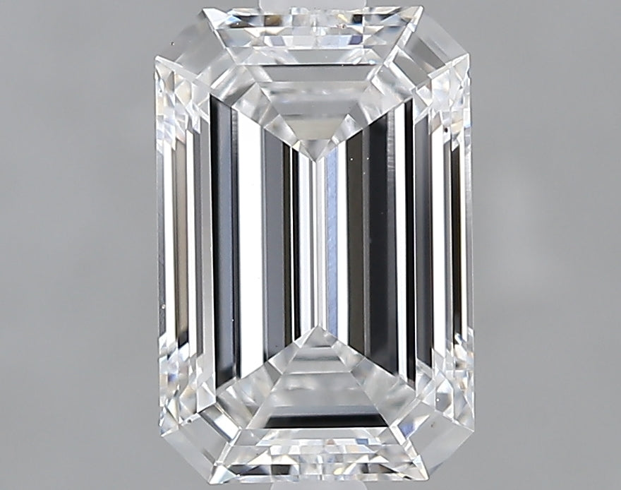 Lab-Grown 1.60 Carat Emerald Cut Diamond color D Clarity VVS2 With GIA Certificate, precious stones, engagement diamonds