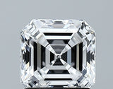 Lab-Grown 1.45 Carat Asscher Cut Diamond color D Clarity VVS2 With GIA Certificate, precious stones, engagement diamonds