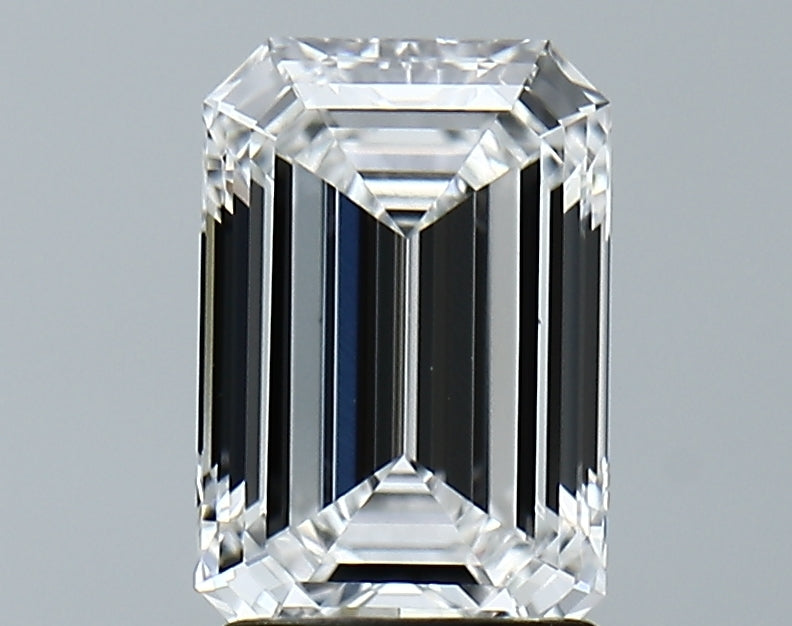 Lab-Grown 2.09 Carat Emerald Cut Diamond color D Clarity VVS1 With GIA Certificate, precious stones, engagement diamonds