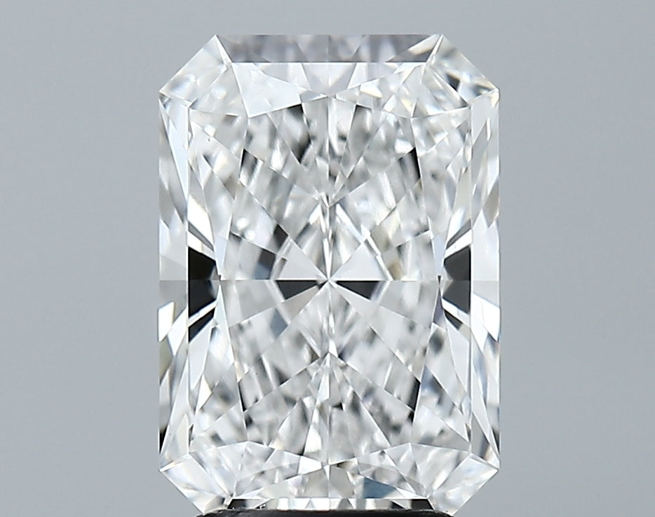 Lab-Grown 3.14 Carat Radiant Cut Diamond color E Clarity VVS2 With GIA Certificate, precious stones, engagement diamonds