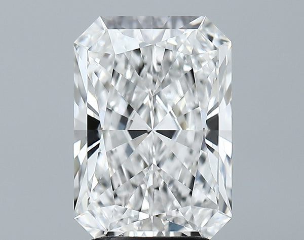 Lab-Grown 3.14 Carat Radiant Cut Diamond color E Clarity VVS2 With GIA Certificate, precious stones, engagement diamonds