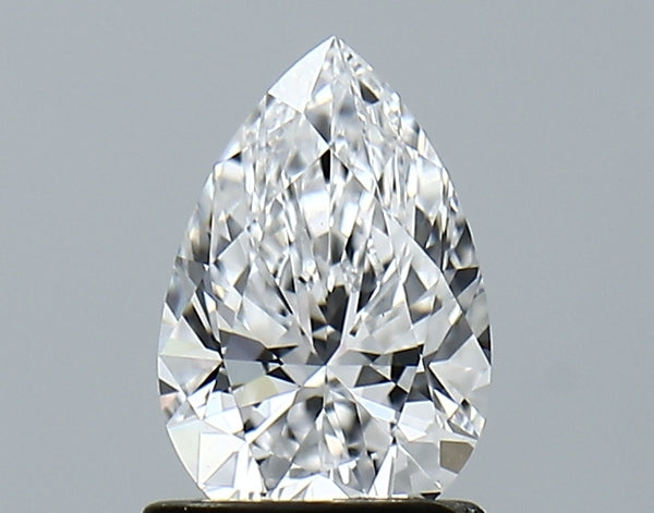 Lab-Grown 1.01 Carat Pear Shape Diamond color D Clarity VS1, precious stones, engagement diamonds