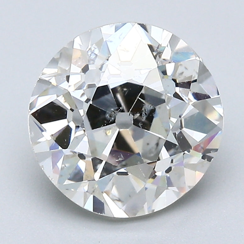2.81 Carat Old European Cut Natural Mined Diamond J Color SI2 Clarity With GIA Certificate, natural diamonds, precious stones, engagement diamonds
