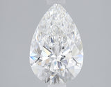 Lab-Grown 1.61 Carat Pear Shape Diamond color E Clarity IF With GIA Certificate, precious stones, engagement diamonds