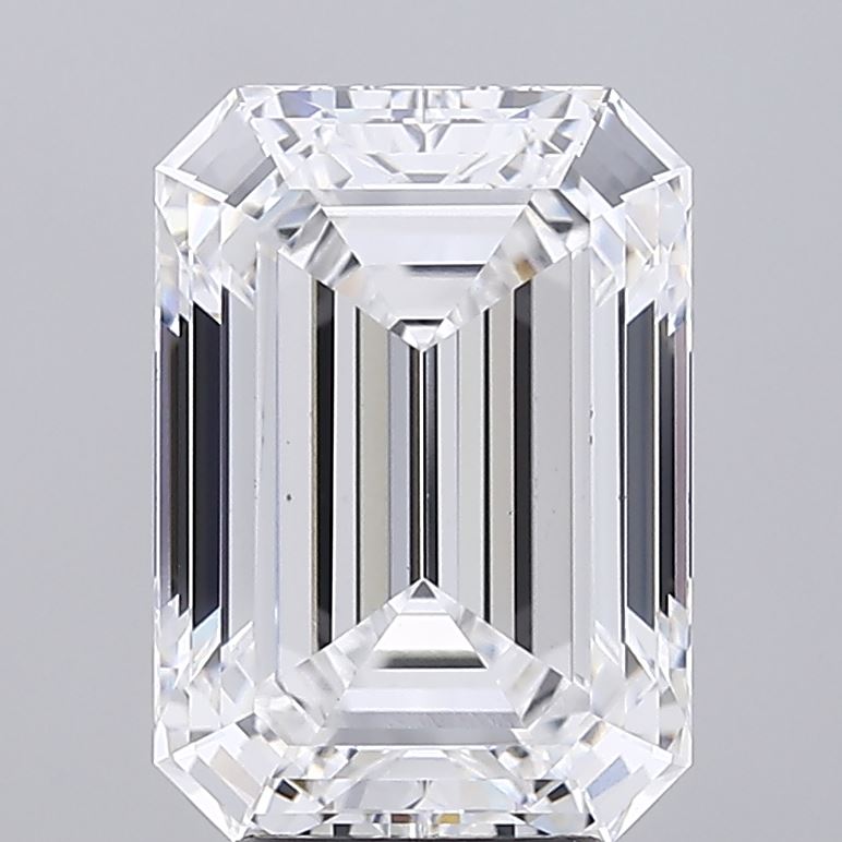 Lab-Grown 5.21 Carat Emerald Cut Diamond color E Clarity VS1 With GIA Certificate, precious stones, engagement diamonds